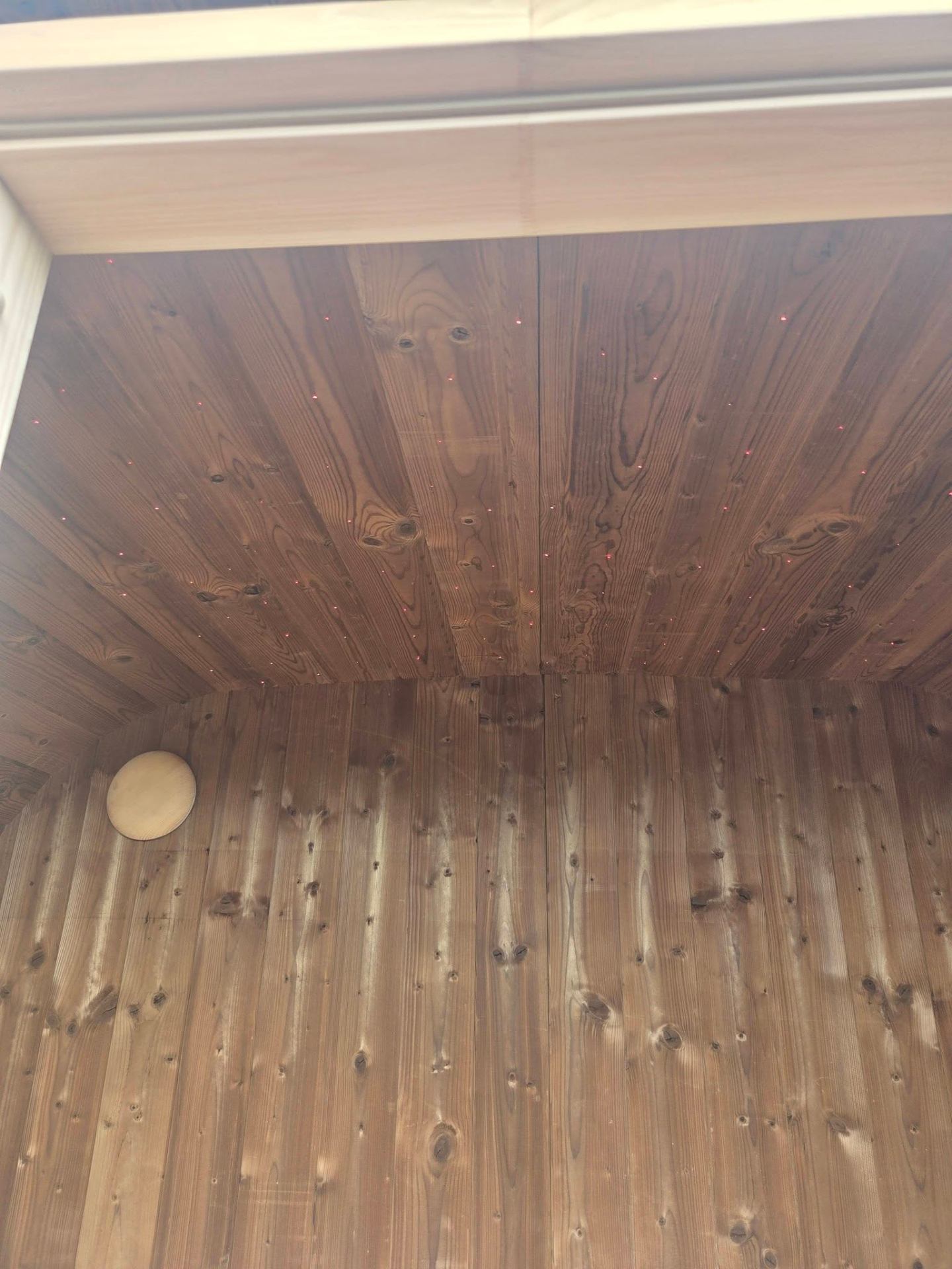 Sauna med stjernehimmel